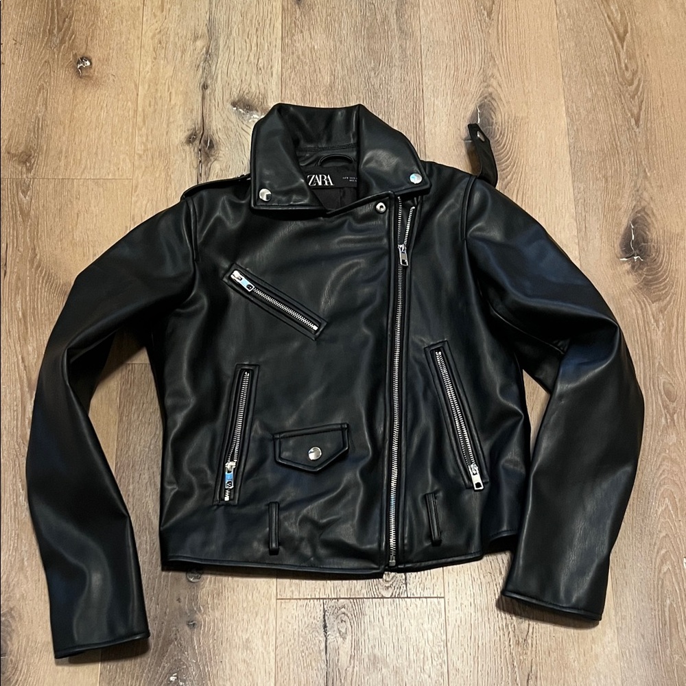 Zara Black Biker Jacket